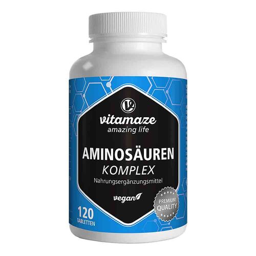 Aminos&auml;uren Komplex vegan Tabletten - 1