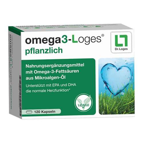 OMEGA3-Loges pflanzlich Kapseln - 1