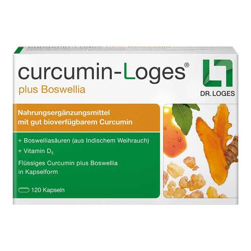 Curcumin-Loges plus Boswellia Kapseln - 1