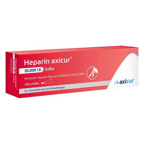 Heparin axicur 30.000 I.E. Salbe - 1