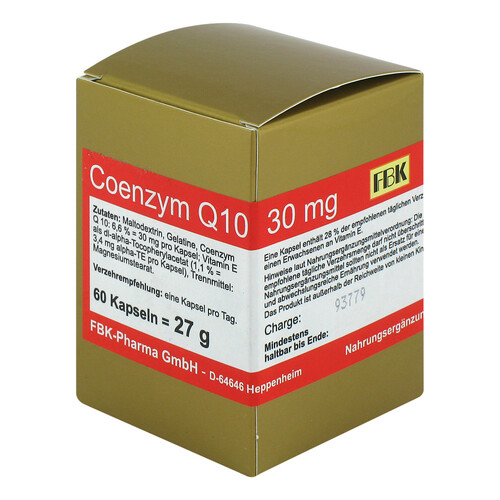 Coenzym Q10 30 mg Kapseln - 1