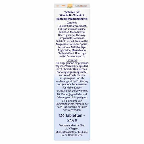 Doppelherz Vitamin D3 2000 + K2 system Tabletten - 2