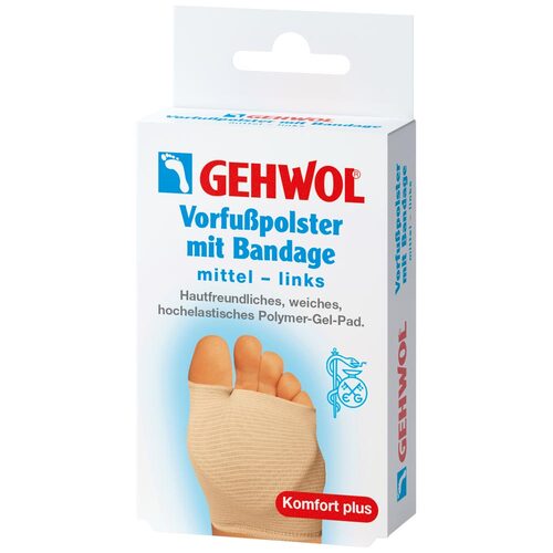 Gehwol Vorfu&szlig;polster mit Bandage links mittel - 1