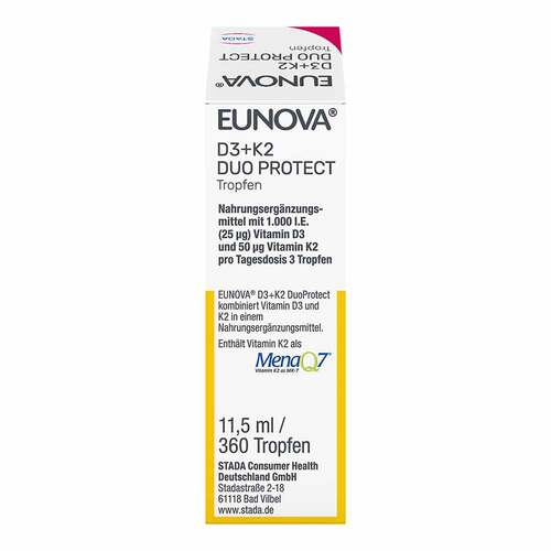 Eunova Duoprotect D3 + K2 1000 I.E. / 50 µg Tropfen - 2