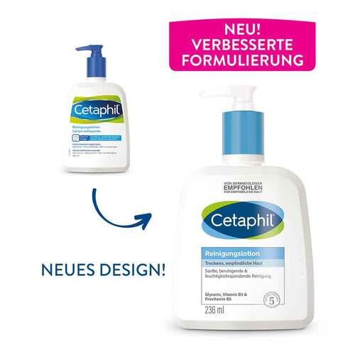 Cetaphil Reinigungslotion f&uuml;r trockene, empfindliche Haut - 2