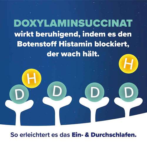 Hoggar Night 25 mg Doxylamin Schlaf-Schmelztabletten - 5