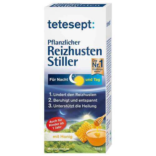 Tetesept Pflanzlicher Reizhusten Stiller Fl&uuml;.z.E. - 1