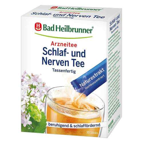 Bad Heilbrunner Schlaf- und Nerven Tee tassenfertig - 1