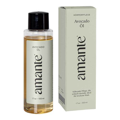 Avocado &Ouml;l 100% rein Hautpflege&ouml;l Amante - 1