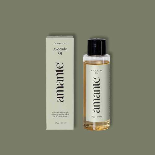 Avocado &Ouml;l 100% rein Hautpflege&ouml;l Amante - 6