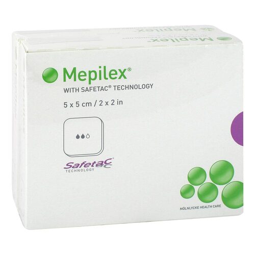 Mepilex 5x5 cm Schaumverband - 1