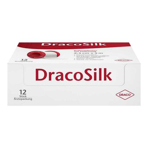 Dracosilk Rollenpflaster 2,5 cmx5 m ohne Schutzring - 1