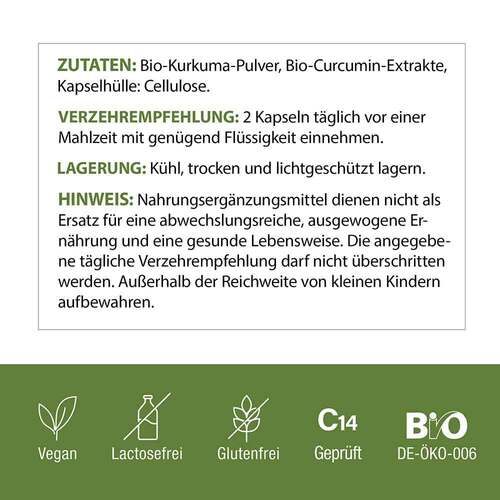 Acurmin Phytholistic Bio-Curcuma-Extrakt Kapseln - 4