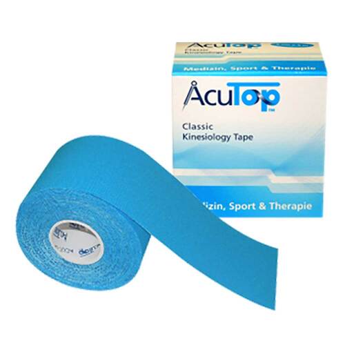 Acutop Kinesiologie Tape Classic 5 cmx5 m blau - 1