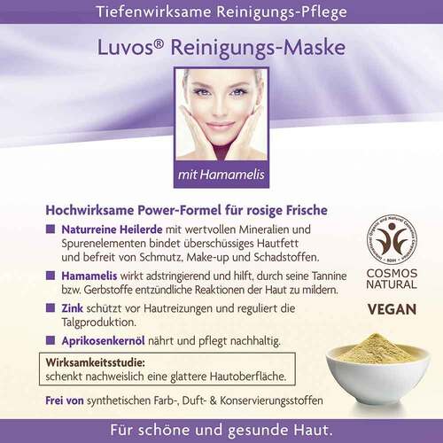 Luvos Heilerde Reinigungs-Maske Naturkosmetik - 4