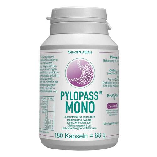 Pylopass Mono 200 mg bei Helicobacter pylori Kapseln  - 1
