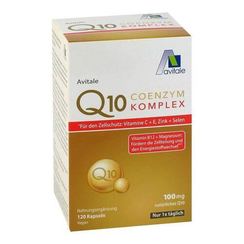 Coenzym Q10 100 mg Kapseln + Vitamine + Mineralstoffe - 1