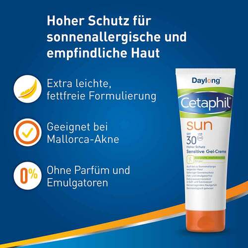 Cetaphil Sun sensitive Gel-Creme SPF 30 Sonnenschutz - 3