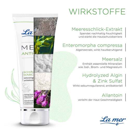 La mer Med + Anti-Spot sch&auml;umende Waschcreme ohne Parfum - 2