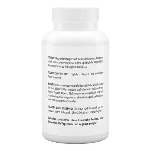 Magnesiumbisglycinat Plus Kapseln - 3