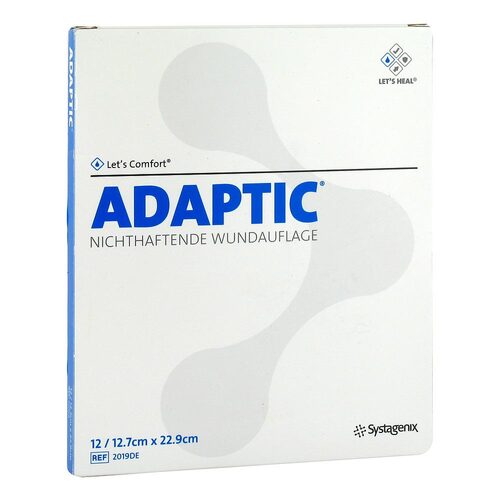 Adaptic 12,7x22,9 cm feuchte Wundauflage - 1