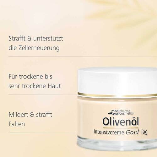 Oliven&ouml;l Intensivcreme Gold Zell-Aktiv Tagescreme - 3