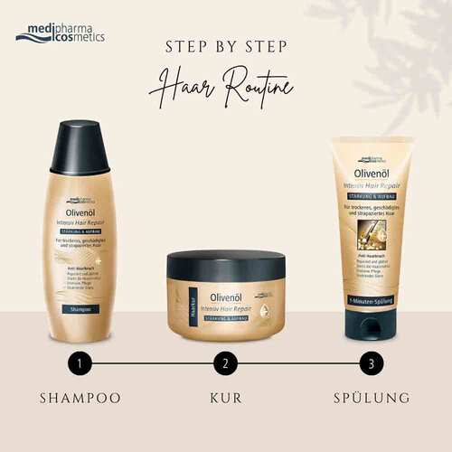 Oliven&ouml;l Intensiv Hair Repair Shampoo - 4