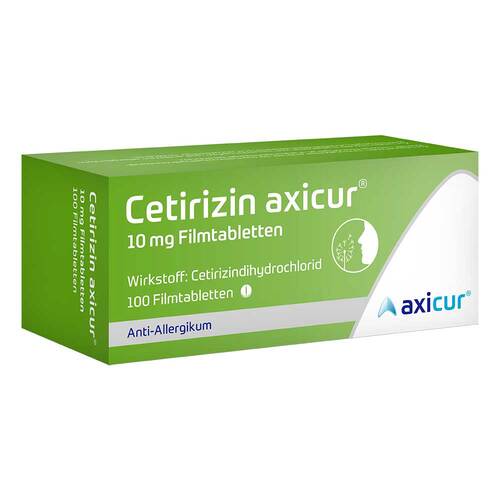 Cetirizin axicur® 10 mg Filmtabletten - 1