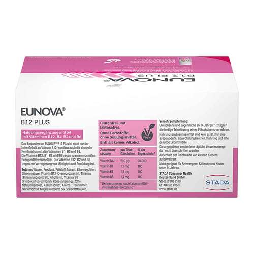 Eunova B12 Plus L&ouml;sung zum Einnehmen - 2