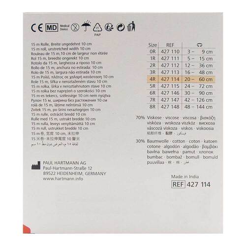 St&uuml;lpa Rolle 4 R 10 cmx15 m Kopf / Bein / Ach. - 2