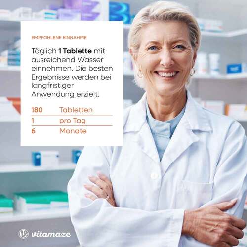 Magnesium 350 mg Komplex Citrat / Oxid / Carbonat vegan Tabletten  - 6