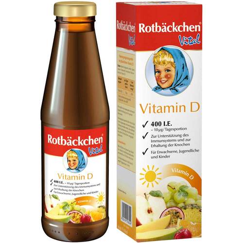Rabenhorst Rotb&auml;ckchen Vital Vitamin D 400 I.E. - 1