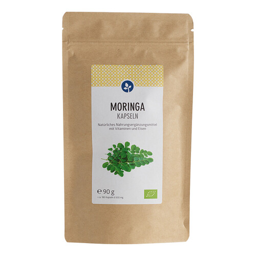 Moringa 400 mg Kapseln Bio - 1