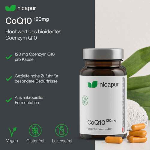 Nicapur CoQ10 120 mg Kapseln - 4