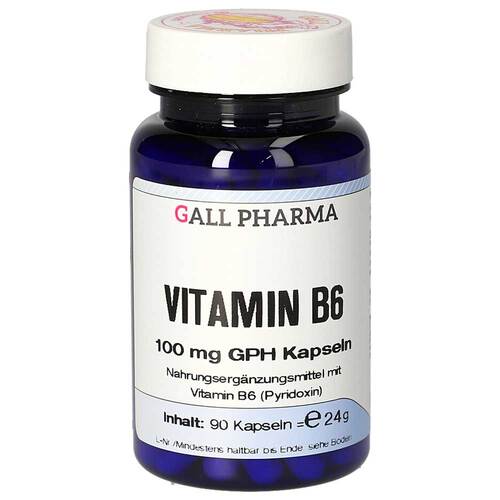 Vitamin B6 100 mg GPH Kapseln - 1