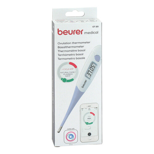 Beurer OT20 Basalthermometer + Zyklus-App Ovy - 1