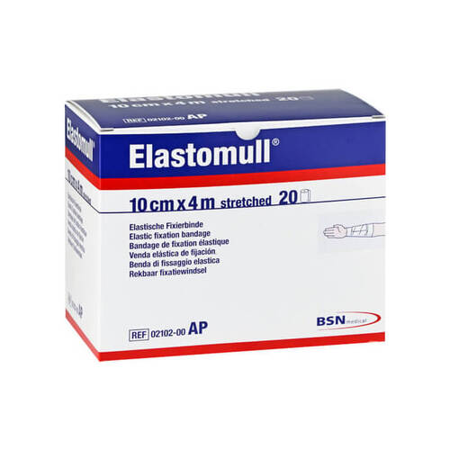 Elastomull 10 cmx4 m elastisch Fixierbinde  - 1