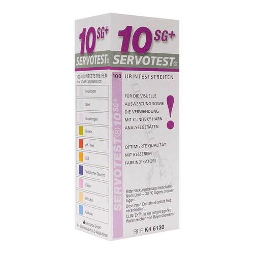 Servotest 10SG Plus Urinteststreifen - 1