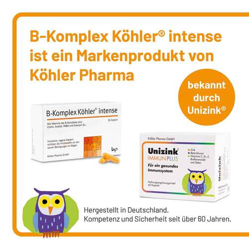 B-Komplex K&ouml;hler intense Kapseln - 5