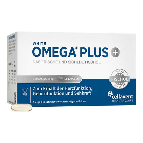 White Omega Original Omega-3-Fetts&auml;uren Weichkapseln  - 1