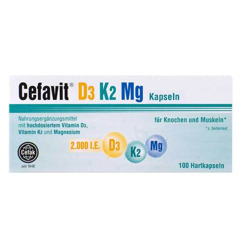 Cefavit D3 K2 Mg Hartkapseln - 1