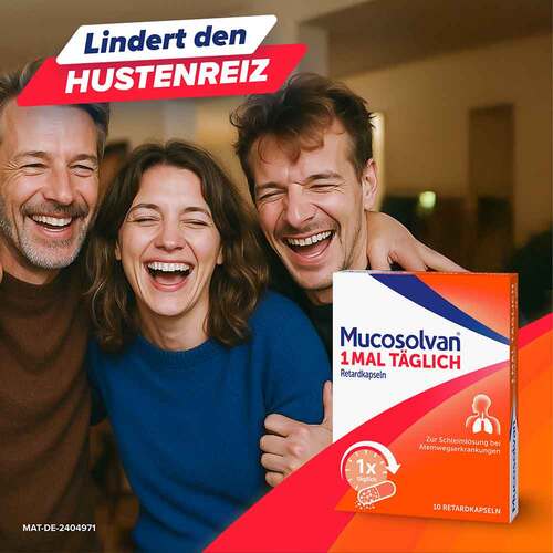 Mucosolvan 1x t&auml;glich Retardkapseln - 3