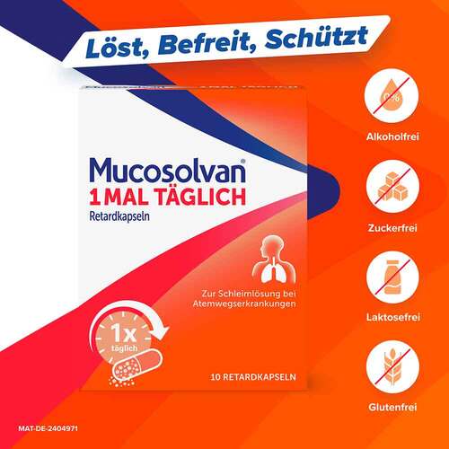Mucosolvan 1x t&auml;glich Retardkapseln - 4