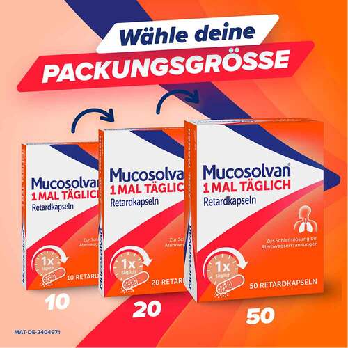 Mucosolvan 1x t&auml;glich Retardkapseln - 8