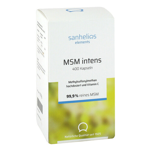 Sanhelios MSM Kapseln intens 1600 mg - 1