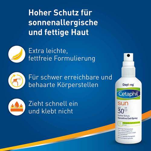 Cetaphil Sun sensitive Gel-Spray SPF 30 Sonnenschutz - 3