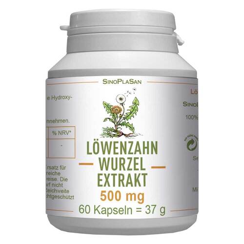 L&ouml;wenzahnwurzel-Extrakt 500 mg Mono Kapseln - 1