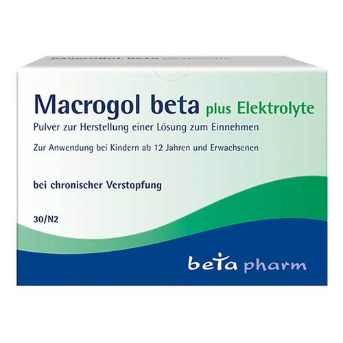 Macrogol beta plus Elektrolyte Pulver  - 1