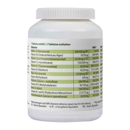 Omnivegan Multi zertifiziert vegan Tabletten - 4