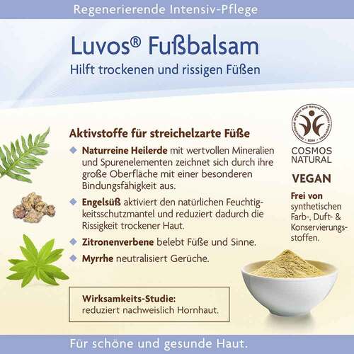 Luvos Heilerde Fu&szlig;balsam - 4